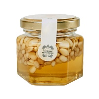 Кедровый орех в меду 100 мл.