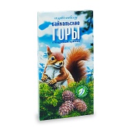 Шоколад голубой с кедровым орехом «Байкальские горы» 